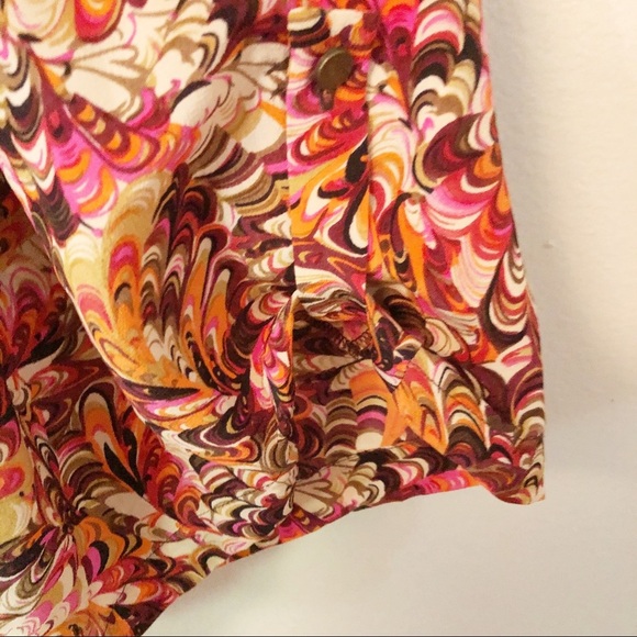 Haven Silk Pattern Print Romper - Picture 5 of 6